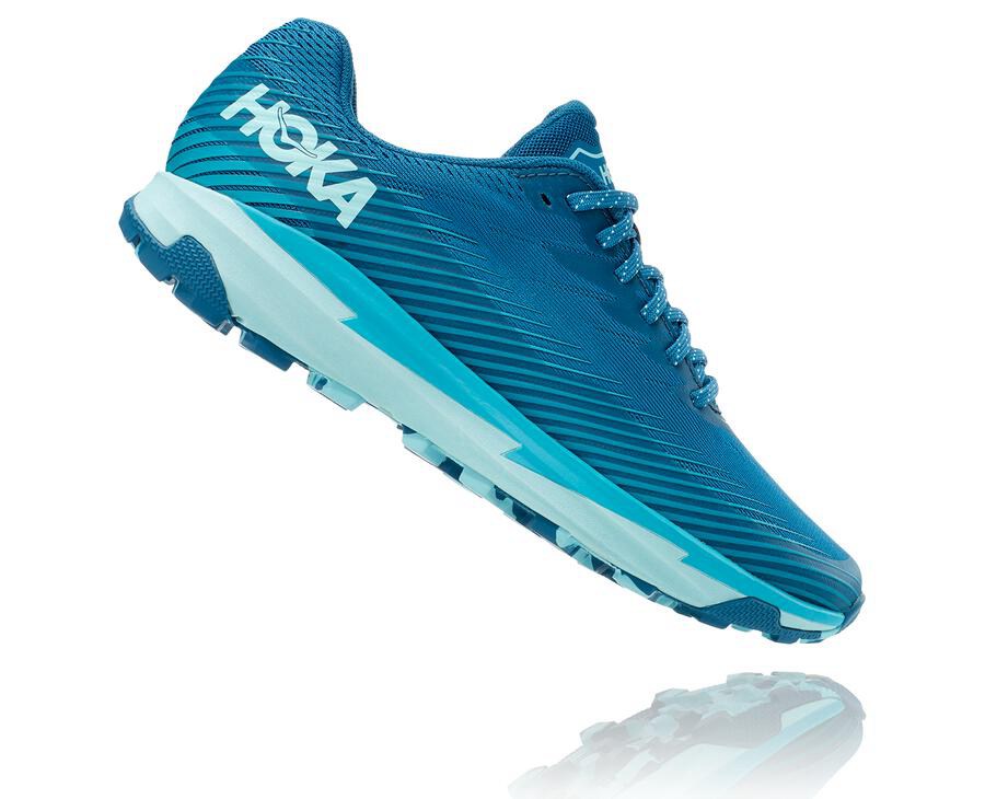 Tenis Hoka One One Trail Mujer Azules - Torrent 2 - LBCK06391